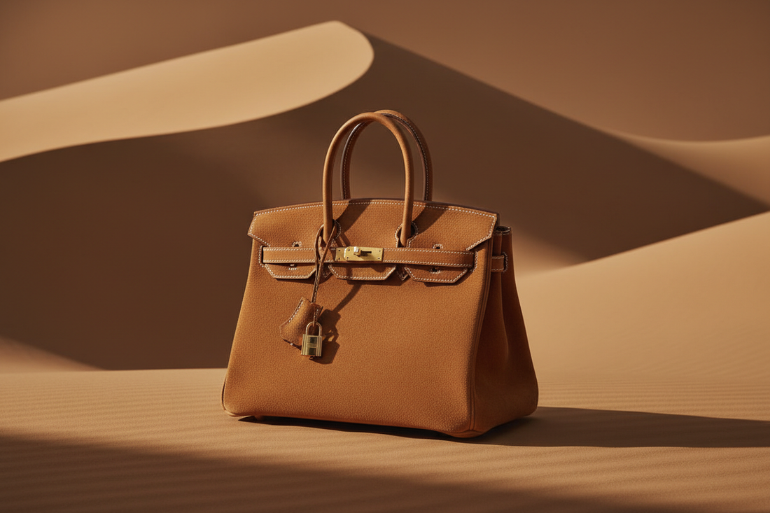 Hermès «Veau Doblis» в оттенке Camel: Как замшевая Birkin перевернула каноны глянцевой кожи и стала вершиной матовой роскоши